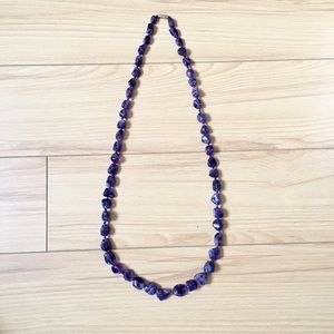 Beautiful Genuine Amethyst Necklace